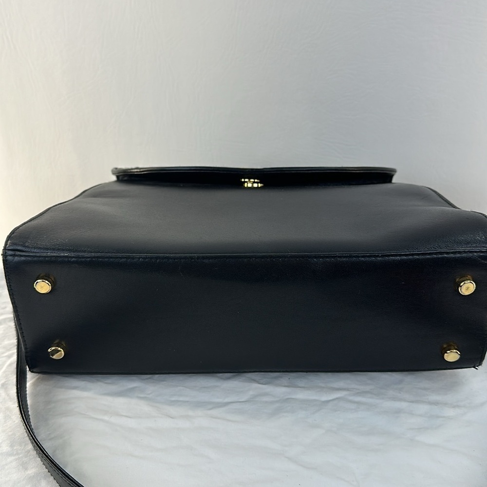 Vintage Fred Hayman Quilted Chic Leather Lady Handbag - Picture 9 of 10